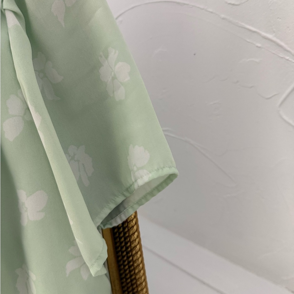 Abercrombie & Fitch Mint Smocked Dress - Picture 10 of 14